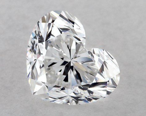 GIA 1.01 Carat D-VS2 Very Good Cut Heart Diamond
