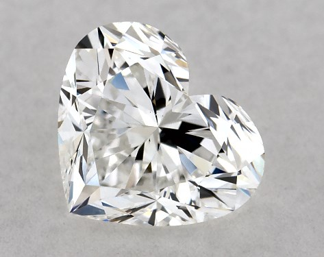 GIA 1.01 Carat G-VS2 Ideal Cut Heart Diamond