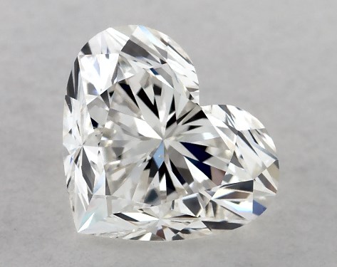 GIA 1.02 Carat H-VS2 Ideal Cut Heart Diamond