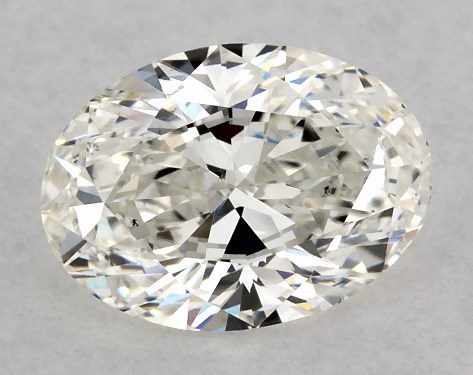 GIA 1.01 Carat H-VS2 Ideal Cut Oval Diamond