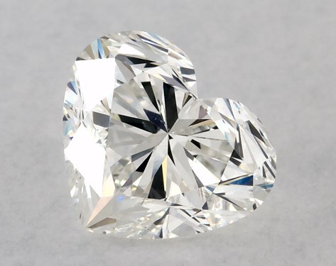 GIA 1.01 Carat H-VS2 Very Good Cut Heart Diamond