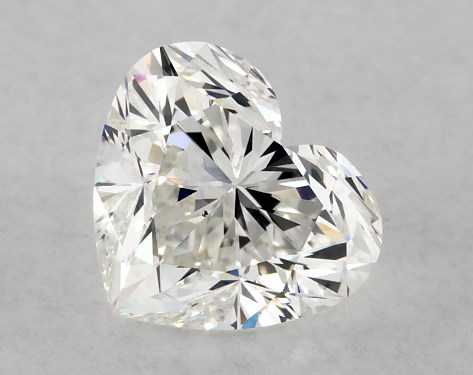 GIA 1.01 Carat H-VS2 Ideal Cut Heart Diamond