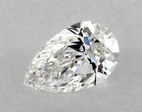 GIA 0.58 Carat F-VS1 Very Good Cut Pear Diamond