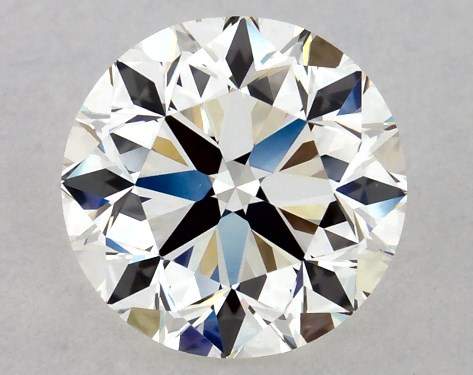 GIA 1.00 Carat H-VS1 Very Good Cut Round Diamond