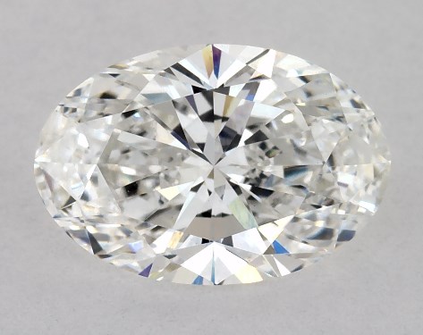GIA 2.00 Carat G-VS1 Very Good Cut Oval Lab-Grown Diamond