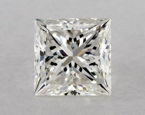 GIA 1.03 Carat H-VS1 Ideal Cut Princess Diamond