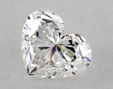 GIA 1.01 Carat F-VS2 Very Good Cut Heart Diamond