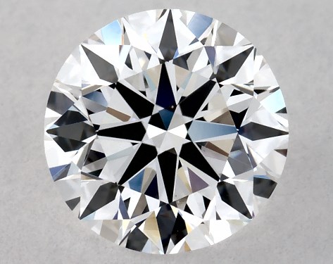 GIA 1.00 Carat D-VS2 Very Good Cut Round Diamond