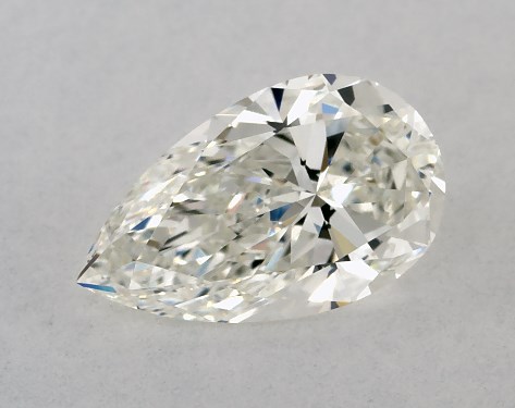 GIA 1.02 Carat H-IF Ideal Cut Pear Diamond