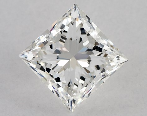 GIA 1.01 Carat H-VS1 Ideal Cut Princess Diamond