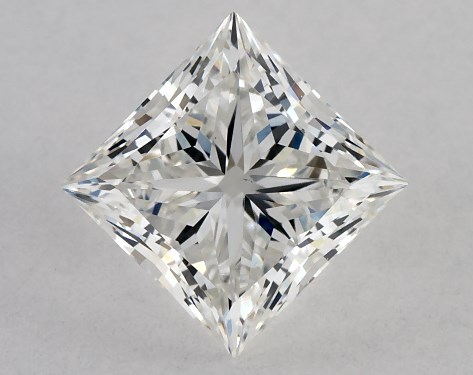 GIA 1.03 Carat H-VS2 Ideal Cut Princess Diamond