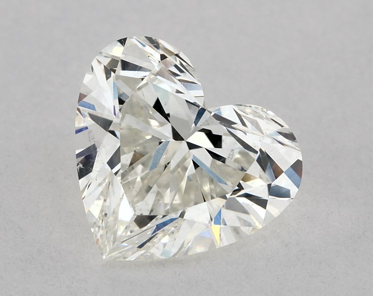 1.87 carat heart diamond, I SI1