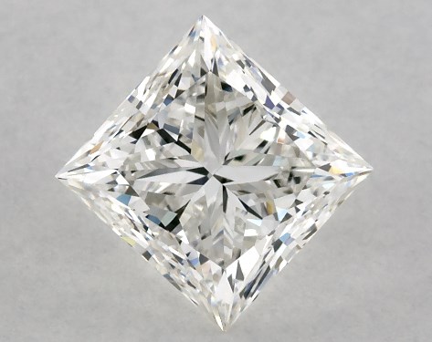 GIA 1.00 Carat G-VS2 Very Good Cut Princess Diamond
