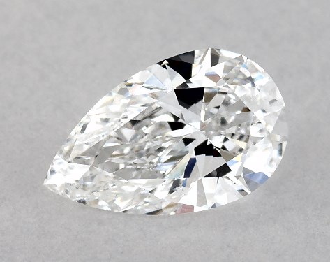 GIA 0.51 Carat D-VS2 Very Good Cut Pear Diamond