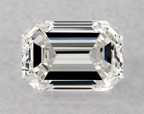 GIA 0.50 Carat H-VVS2 Good Cut Emerald Diamond