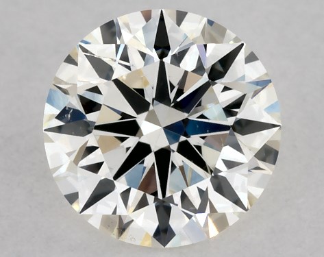 GIA 0.50 Carat J-SI2 Excellent Cut Round Diamond