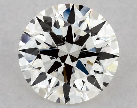 GIA 0.50 Carat J-SI2 Excellent Cut Round Diamond