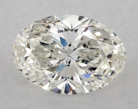 GIA 1.06 Carat H-VS2 Ideal Cut Oval Diamond