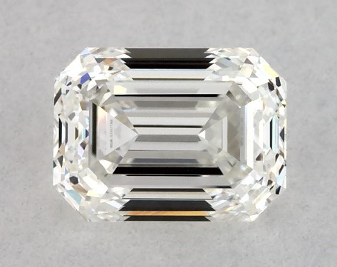 GIA 1.01 Carat H-VVS2 Very Good Cut Emerald Diamond