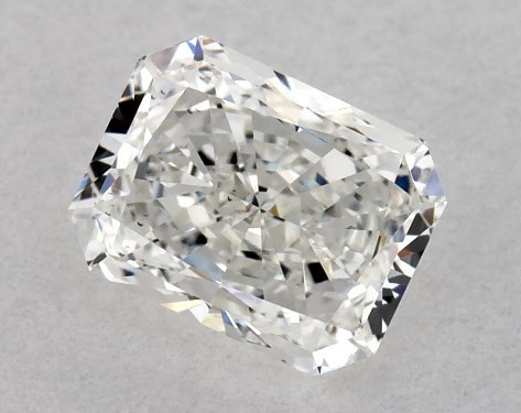 GIA 1.01 Carat H-VS2 Ideal Cut Radiant Diamond