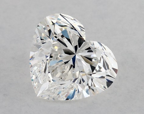 GIA 1.01 Carat F-VS1 Ideal Cut Heart Diamond