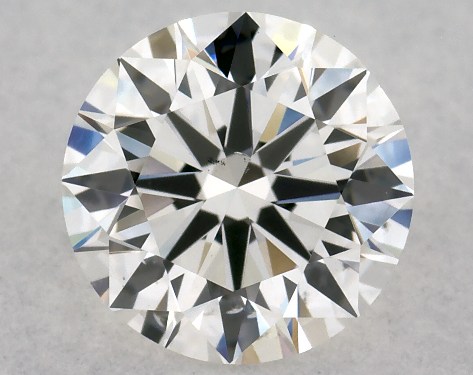 GIA 0.80 Carat H-SI1 Excellent Cut Round Diamond