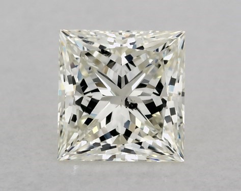 GIA 0.75 Carat K-SI2 Ideal Cut Princess Diamond