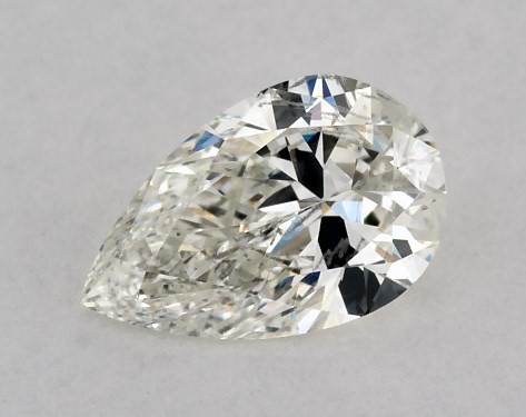 GIA 0.50 Carat K-SI2 Very Good Cut Pear Diamond