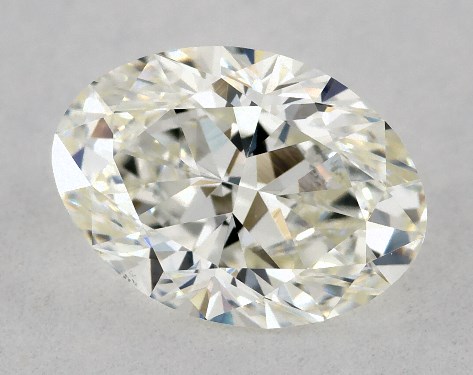 GIA 0.75 Carat J-VS2 Ideal Cut Oval Diamond