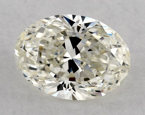 GIA 0.50 Carat K-SI2 Ideal Cut Oval Diamond