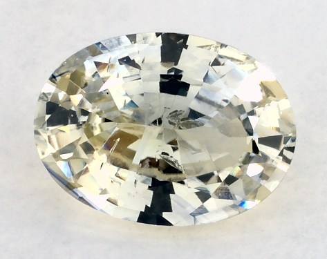2.70 Carat Oval Natural Yellow Sapphire