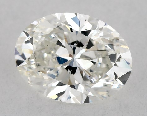 GIA 1.00 Carat H-VS2 Very Good Cut Oval Diamond