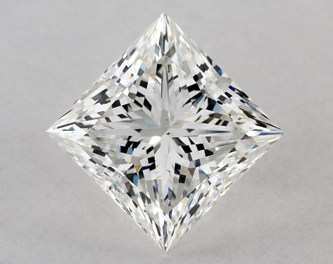 GIA 1.00 Carat G-VS2 Very Good Cut Princess Diamond