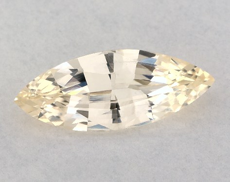 2.04 Carat Marquise Natural Yellow Sapphire