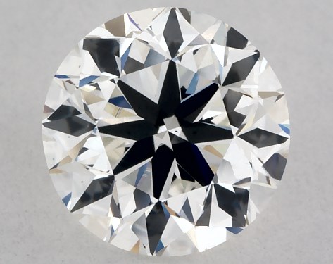 GIA 1.00 Carat H-VS2 Very Good Cut Round Diamond