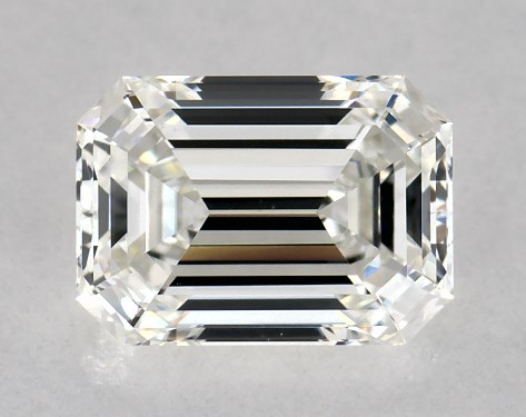 GIA 1.01 Carat H-VS1 Very Good Cut Emerald Diamond