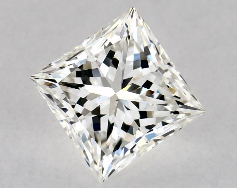 GIA 1.02 Carat H-VS2 Ideal Cut Princess Diamond