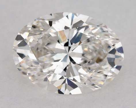 GIA 1.00 Carat H-VS1 Very Good Cut Oval Diamond