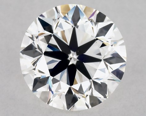 GIA 1.00 Carat H-VS1 Very Good Cut Round Diamond