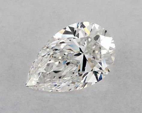 GIA 1.01 Carat E-VVS2 Very Good Cut Pear Diamond