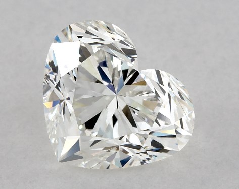 GIA 1.01 Carat H-VS2 Ideal Cut Heart Diamond