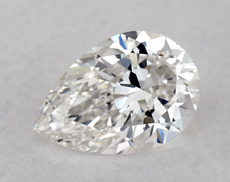 0.7 carat pear diamond, H SI1
