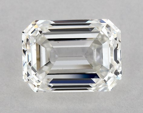 GIA 1.00 Carat G-VS2 Very Good Cut Emerald Diamond