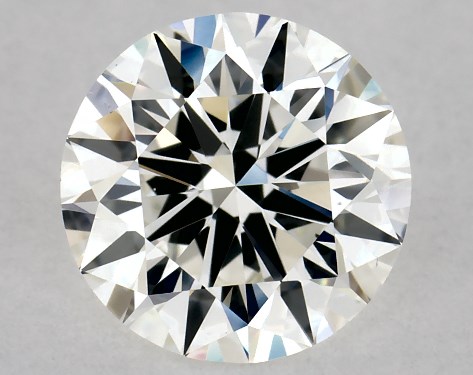 GIA 1.00 Carat I-VS2 Excellent Cut Round Diamond