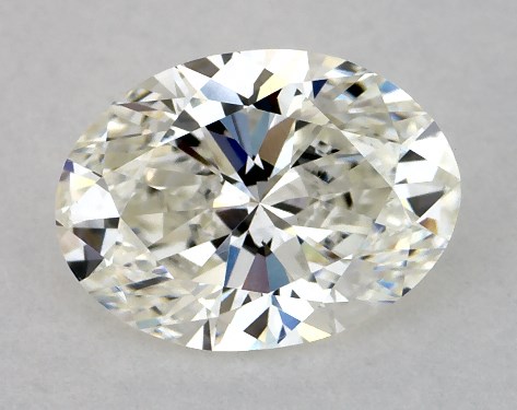 GIA 1.00 Carat H-VS1 Very Good Cut Oval Diamond