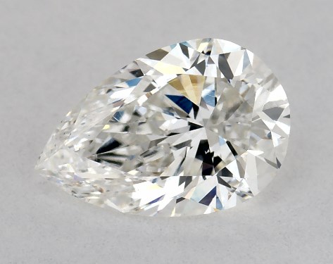 GIA 1.00 Carat G-VS2 Very Good Cut Pear Diamond