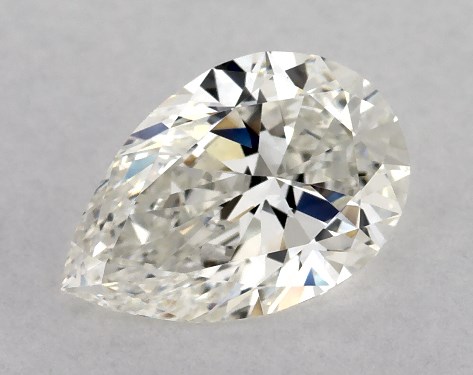 GIA 1.00 Carat H-VS1 Ideal Cut Pear Diamond