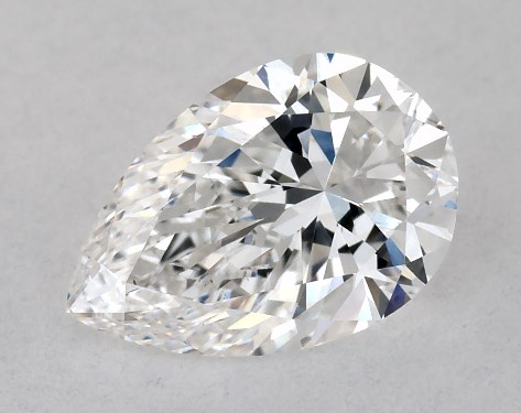 GIA 1.00 Carat E-VS2 Ideal Cut Pear Diamond