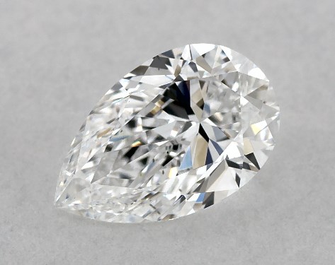 GIA 0.60 Carat D-VS2 Ideal Cut Pear Diamond