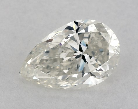 GIA 1.51 Carat I-SI2 Very Good Cut Pear Diamond